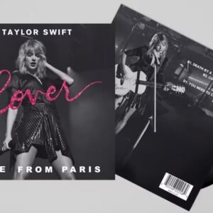 Taylor Swift: Lover Live From Paris Vinyl LP Custom Record Cover Sleeve